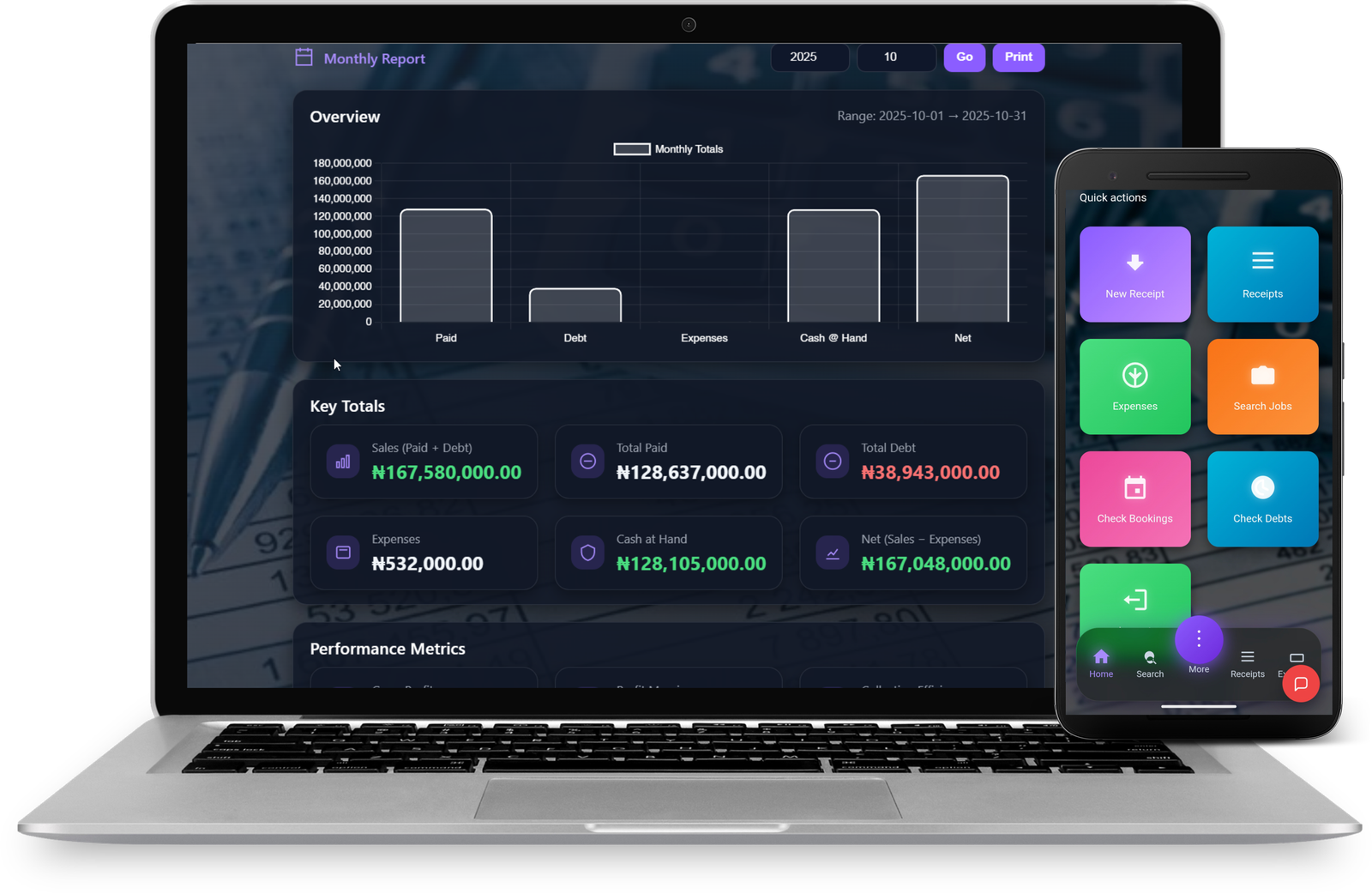 PMVIEW Dashboard Preview